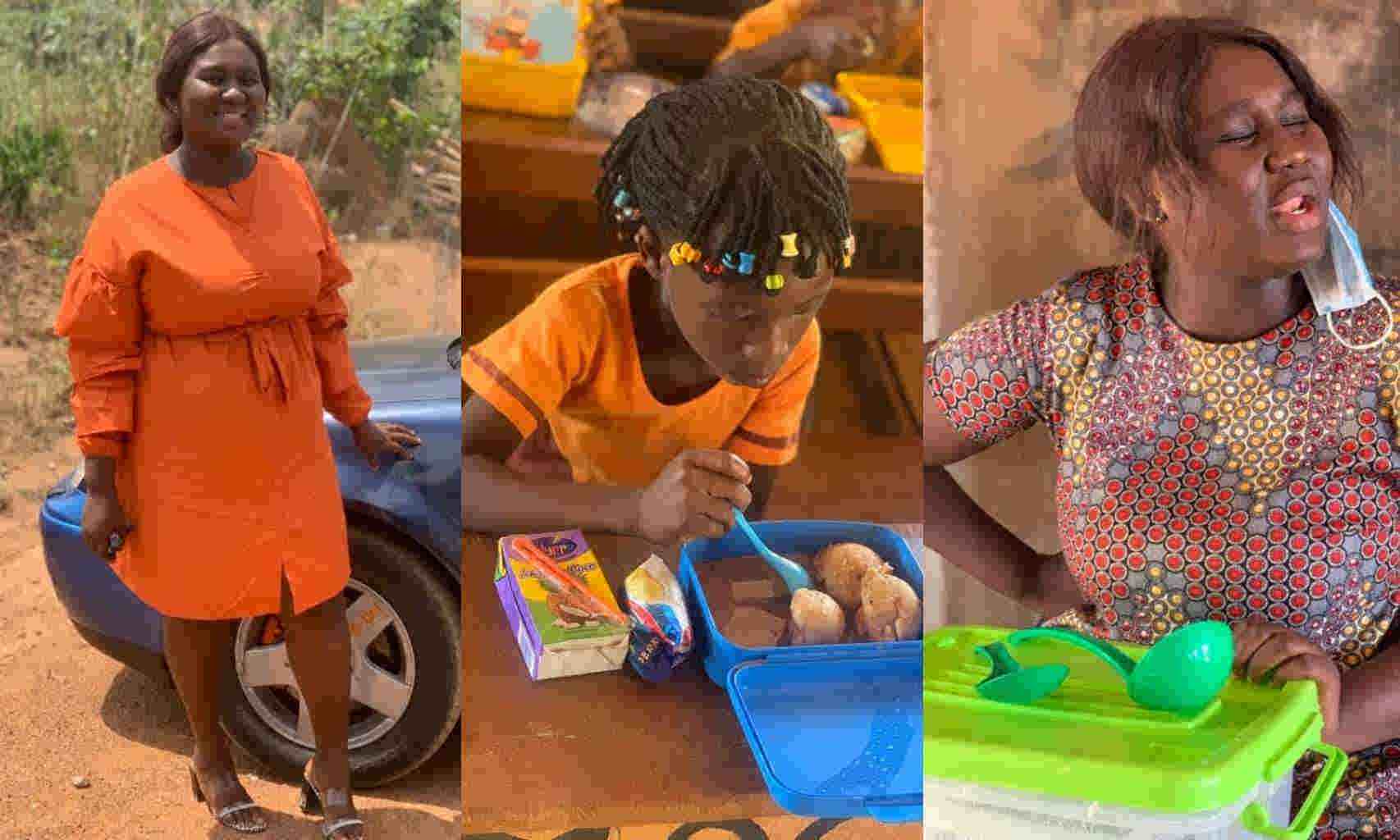 Ghanaians Descend On GES For Sanctioning A Teacher Who Used Her Resources To Feed Her Pupils Lunch Everyday